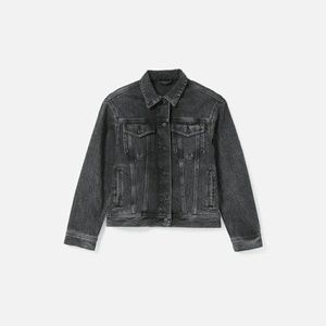 Everlane oversized denim jacket NWT
